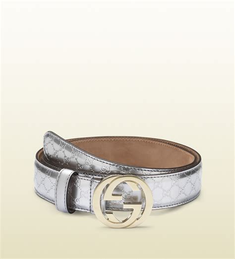 women thin gucci belt|Gucci belt silver buckle women.